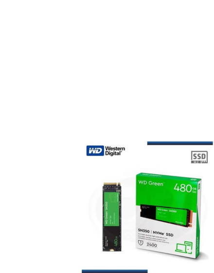 WD Green SN350 480GB NVMe M.2 SSD 
