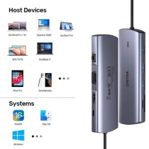 UNITEK D1113A USB-C Hub Qatar
