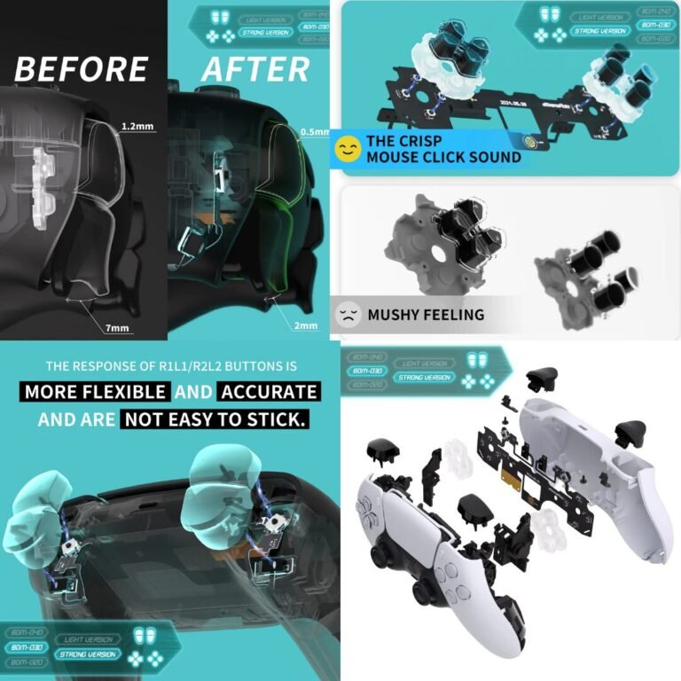 PS5 Mouse Click Installation in Doha, Qatar – PS5 Controller Clicky Kit Mod Service at Clever Computer