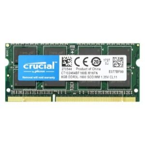 Crucial 8GB DDR3L 1600MHz Laptop RAM Qatar