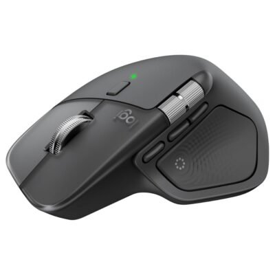 Logitech MX Master 4 High-Performance Wireless Mouse Price in Qatar – Advanced Bluetooth & USB Wireless Mouse with MagSpeed Scrolling, Haptic Sense Panel, Multi-Device Connectivity for Business, Office and Productivity in Doha Qatar