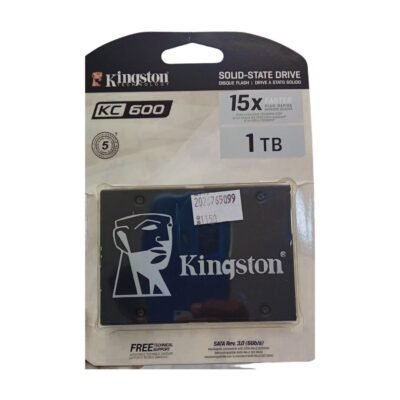 Kingston KC600 1TB 2.5 Inch SATA III Internal SSD Price in Qatar – High Performance 3D TLC NAND Solid State Drive with 6Gb/s Interface for Laptop & Desktop – Brand New with 1 Year Warranty Doha Qatar