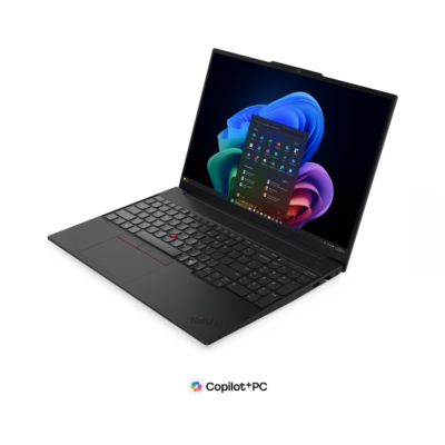 Lenovo ThinkPad E16 Gen 4 Laptop Price in Qatar – Intel Core Ultra 7 355, 16GB DDR5 RAM, 512GB NVMe SSD, 16-Inch WUXGA Display, Wi-Fi 7, FHD IR Camera, DOS, 1 Year Warranty in Doha Qatar