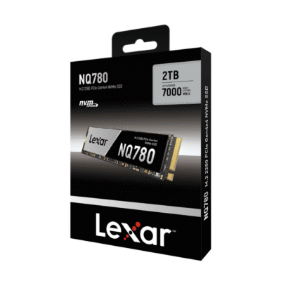 Lexar NQ780 2TB M.2 2280 PCIe Gen4x4 NVMe SSD – Up to 7000 MB/s Read Speed | 2TB Internal SSD | 1 Year Warranty
