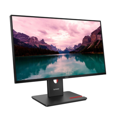 Lenovo ThinkVision T24-40 24-Inch Full HD Monitor Price in Qatar – WLED IPS-Style Business Monitor with 1920×1080 Resolution, HDMI, DisplayPort, VGA, USB-A & USB-C Connectivity, Tilt & Swivel Stand, Black – 3 Years Warranty