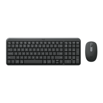 Logitech MK250 Compact Wireless Keyboard and Mouse Combo Arabic/English – 2.4GHz Wireless Keyboard & Mouse Set for PC, Laptop, Home & Office in Qatar